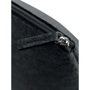 Customizable <b>Felt</b> Toiletry Bag Accessory for Merchandising - Product Image 3