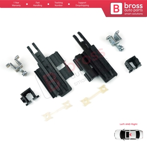 ชุดรางเลื่อนซันรูฟ BSR535+BSR536 8 ชิ้น ชุดคลิปยึดซ้ายขวา สำหรับรถยนต์ซีรีย์ 5 E39 ปี 1996-2003 4/5 ประตู และ X5 E53 ปี 2000-20 - Product Image 4