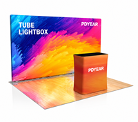 Boîte à lumière rectangulaire en PVC avec logo imprimé sur mesure, prix direct usine, support au sol, durable, écologique, panneau de menu LED