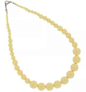 Collier en résine perlée de luxe tour de cou pour femmes modèle d'ange de forme personnalisable cadeau de bijoux à la mode - Product Image 3