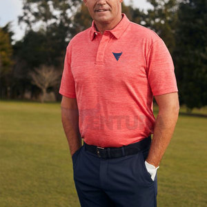 T-shirts de polo de golf de sport de couleur unie doux et confortables pour hommes, polo de golf avec logo personnalisé, nouvelle collection - Product Image 6