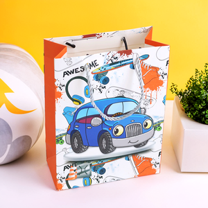Bolsas de Regalo Personalizables con Temática de Autos para Fiestas - Product Image 2
