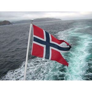 Norway <b>Flag</b> 80x135cm National <b>Flag</b> For Outdoor Use - Product Image 1