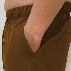 Best Selling <b>Men's</b> Casual <b>Shorts</b> High Quality with Comfort <b>Elastic</b> <b>Waistband</b> Custom Logo Design and Solid Pattern - Product Image 4