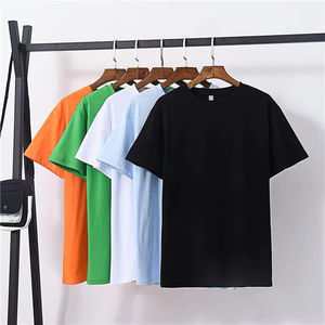Gran oferta de lujo en blanco de algodón pesado 200GSM ropa de calle de gran tamaño camiseta para hombre personalizado hombro caído peso pesado para hombres OEM - Product Image 3