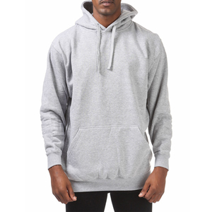 Heather Gray 380 GSM Bella toile sweats à capuche sweat décontracté unisexe sweats à capuche sweat pour hommes femmes confortable - Product Image 6