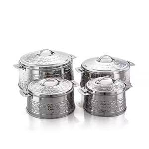 Proveedores al por mayor de ollas calientes Juego de 4 vajilla Decoración Servir cazuela Plato para Ramadán Comida especial Ollas calientes - Product Image 1