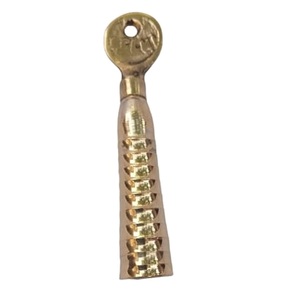 Aplicador de Kohl/Kajal Surmedani de Latón Moderno Hecho a Mano, Diseño Artístico Azul Brillante para Ocasiones Especiales, Multipieza - Product Image 6