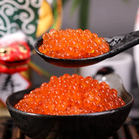 Huevas de Salmón Congeladas (Alaska) 5kg Marca Universal Comestibles con 2 Años de Vida Útil