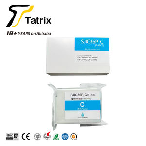 Cartuchos de Tinta Tatrix SJIC36 SJIC36P para Impresora de Etiquetas a Color <span class=keywords><strong>Epson</strong></span> CW-C6500/C6000, Cartucho de Tinta C13T44C140 - Product Image 2