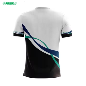 T-shirts en coton mélangé à séchage rapide pour hommes, impression numérique personnalisée, haute qualité, nouveau design, fabrication optimale, prix abordable, vente en gros - Product Image 2