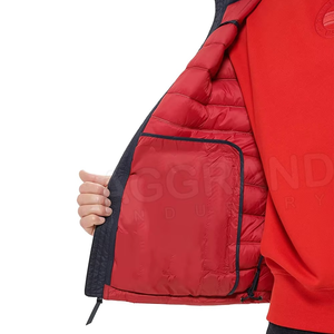 Nouvelle conception de veste matelassée pour homme, vente en gros, veste matelassée personnalisée, tendance - Product Image 6