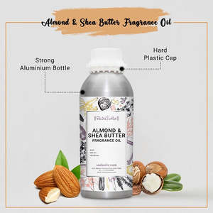 Huile parfumée à l'amande et au beurre de karité, collection d'huiles parfumées de qualité supérieure - Product Image 3
