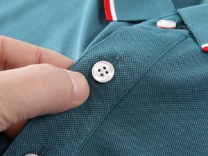 เสื้อยืดกอล์ฟทรงพอดีตัวลำลองสำหรับผู้ชายเสื้อโปโลระบายอากาศได้ดีขนาดพลัสไซส์ - Product Image 5