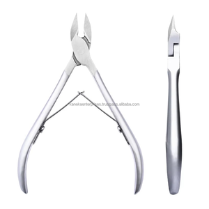 Pince à cuticules en acier inoxydable tranchant russe 11mm lame tranchante Logo personnalisé ongles manucure pédicure outil professionnel - Product Image 1