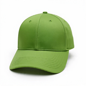 Wholesale Classic 6-Panel Embroidered Baseball Cap High Quality Custom <b>Green</b> Color <b>Hat</b> High Quality Embroidery Fashion Design - Product Image 6