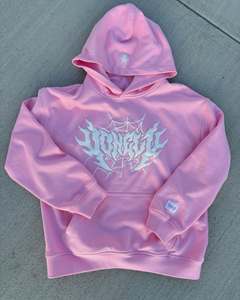 เสื้อมีฮู้ดพิมพ์ลายสกรีนพลอยเทียมวินเทจของผู้ชายผ้าฝ้ายหนาแบบกำหนดเองได้เสื้อฮู้ดก็อกซี่พิมพ์ลายสำหรับผู้ชาย - Product Image 5