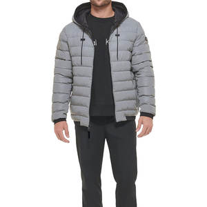 Chaqueta Acolchada Formal de Invierno con Cuello Alto para Deportes al Aire Libre y Uso Casual, Relleno Estándar al por Mayor para Hombre - Product Image 2