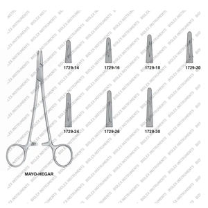 Buena calidad al por mayor Castroviejo soporte de aguja 140mm Color sólido soporte de aguja nuevo estilo Castroviejo soporte de aguja 140mm - Product Image 2