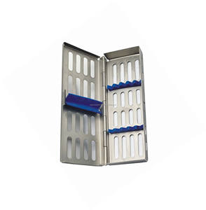 Bandeja de Esterilización Dental de Acero Inoxidable para 5 Instrumentos, Uso Dental Profesional Manual, Certificación CE, OEM, ODM - Product Image 1