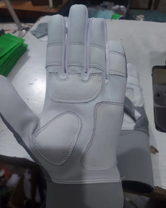 ถุงมือเบสบอลตีลูกแบบยาวถุงมือหนังซอฟต์บอลบอลหนังแกะแบบมืออาชีพทนทาน - Product Image 4