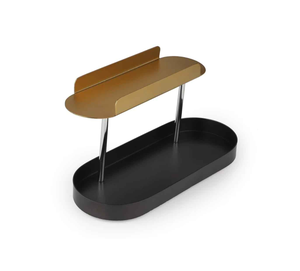 Nueva Bandeja Decorativa Rectangular de Metal Pulido Hecha a Mano y Ecológica para Servir Té, Café y Bebidas, Diseño Único y de Lujo - Product Image 3