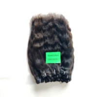 Extensions de cheveux 100% vierges naturels brésiliens et indiens en gros, cuticules alignées, sans nœuds, lots ondulés, cheveux ondulés profonds lâches