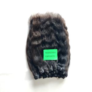 100% Vierge Naturel Brésilien Indien Extensions De Cheveux En Gros Remy Cuticule Aligné Tengle Libre Ondulé Bundles Lâche Vague Profonde - Product Image 3