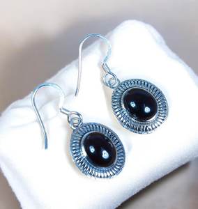 โกเมนสีแดงชุบทอง925เงินสเตอร์ลิงทำด้วยมืออินเทรนด์ตะขอต่างหูเครื่องประดับงานแต่งงานของขวัญสำหรับเธอโรแมนติกและสง่างาม - Product Image 1