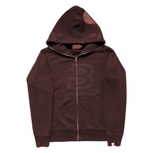 Hombres Casual Invierno Uso al aire libre Moda Sudaderas con capucha Cara completa Cremallera Cuello con capucha Diferentes diseños Patrón sólido Algodón/Poliéster - Product Image 1