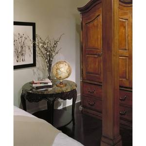 Globo terráqueo decorativo de estilo vintage con mapa de colores y base de madera para oficina, hogar, biblioteca, estudio y educación - Product Image 5