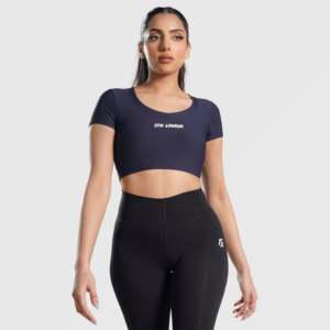 เสื้อกีฬาเทมโปสปอร์ตส์สีกรมท่า สปอร์ตบราใส่สบาย - Product Image 1