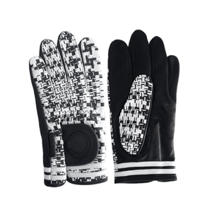 Gants de sport respirants de qualité supérieure pour hommes ou femmes Gant de golf Cabretta complet personnalisé avec impression personnalisée sur la main gauche et la main droite - Product Image 5