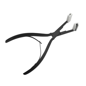 Precision Stainless Steel <b>Hair</b> Extension Tools Non-Slip <b>Grip</b> Tape in Pliers with Flat Surface Styling Easy to Use and Reusable - Product Image 6