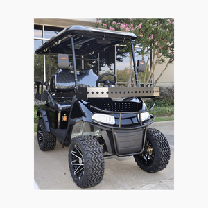 Voitures de golf personnalisables avec éclairage de toit, sièges et accessoires de rangement - Product Image 3