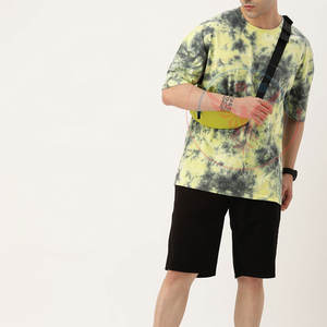 Camisetas Personalizadas con Logotipo, Teñidas con Técnica Tie Dye, de Poliéster/Algodón, Transpirables, Ecológicas y Ligeras, al por Mayor - Product Image 3