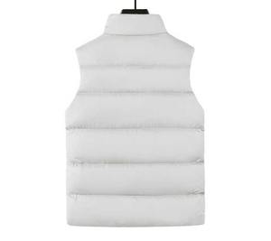 2025 hommes de haute qualité respirant hiver coton polaire gilet décontracté OEM chaud sans manches vestes vêtements d'extérieur vêtements d'extérieur gilet - Product Image 4