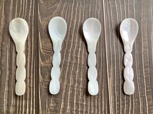 Cuchara de conchas blancas, vajilla ecológica, vajilla Vintage de perlas, de fábrica de Vietnam - Product Image 6