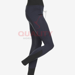 Pantalones de montar para mujer, ligeros, de secado rápido, tela elástica de cuatro vías, cómodos pantalones de cintura alta con empuñadura de asiento de silicona para la venta - Product Image 4