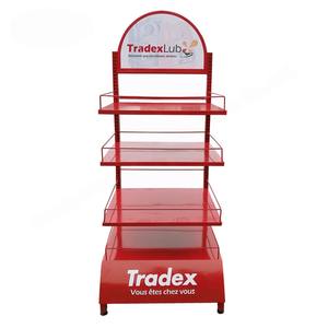 Étagère modulaire personnalisée pour la section snacks et boissons en épicerie, avec montage facile et design. - Product Image 1