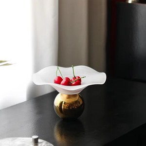 Cuenco de resina de estilo antiguo clásico, aspecto tallado elegante, Ideal para centro de mesa, soporte para dulces o exhibición de recuerdos de la India - Product Image 6