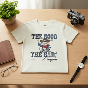T-Shirt Unisex 100% Cotone 210GSM Stile Casual con Logo Personalizzato Stampato sul Davanti con Tecnica DTG - Product Image 3