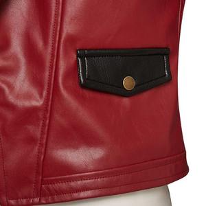 Chaleco de cuero sin mangas de alta calidad para hombre, ropa de calle informal de invierno de lona transpirable, servicio OEM, gran oferta para trajes - Product Image 6