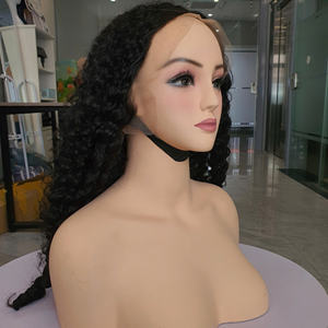 Peluca frontal de pelo crudo vietnamita Jerry para perder color natural rizado con precio al por mayor - Product Image 4