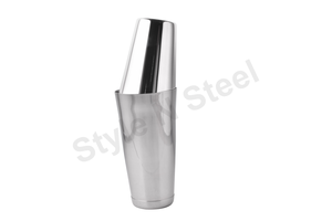 Coctelera de acero inoxidable Premium Deluxe de 500ml y 700ml, producto de metal al por mayor - Product Image 2