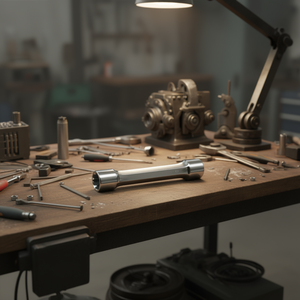 Clés à douille polygonales doubles chromées de la série Heavy - Product Image 3