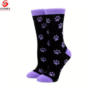 Calcetines Deportivos de Algodón de Calidad al por Mayor, Personalizados, para Correr, para Mujer, Largos, de Secado Rápido, para Uso Diario, para Primavera y Otoño, en Diferentes Colores - Product Image 3