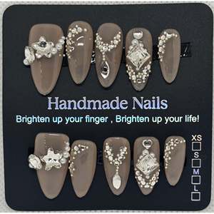 Unghie artificiali - Stile anni '20 - Taglia piccola - Product Image 1