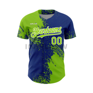 Camiseta de Béisbol Personalizada en Blanco 100% Poliéster, Jersey de Béisbol Personalizado con Botones - Product Image 2