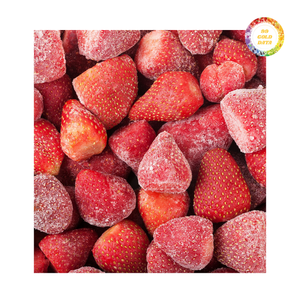 Fraises surgelées biologiques de haute qualité, saveur douce, prix compétitif, emballage sous vide, approvisionnement en vrac - Product Image 2